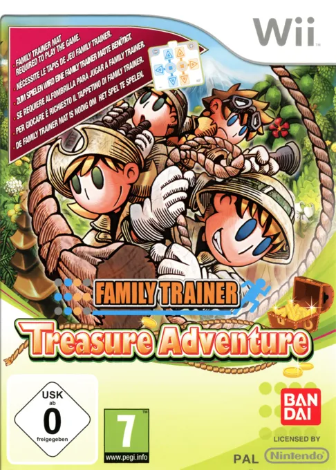 Family Trainer - Treasure Adventure (Europe) (En,Fr,De,Es,It)